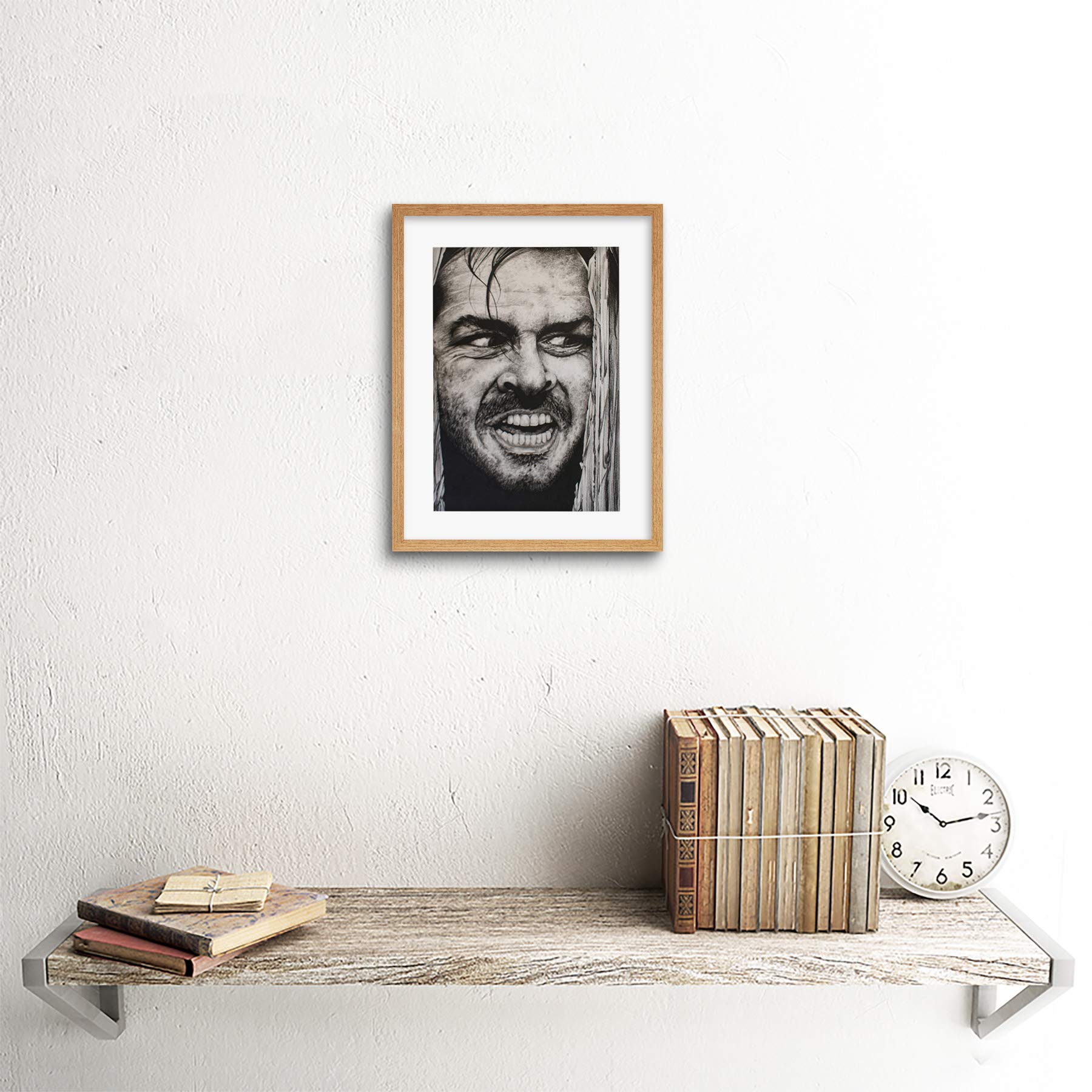 Amazon.com: JACK NICHOLSON THE SHINING ICONIC FRAMED ART PRINT BY